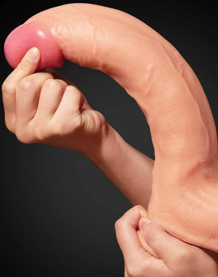 Lovetoy - Realistische XXL Dildo Met Zuignap 30.5 cm - Lichte Huidskleur | Lovetoy Dildos