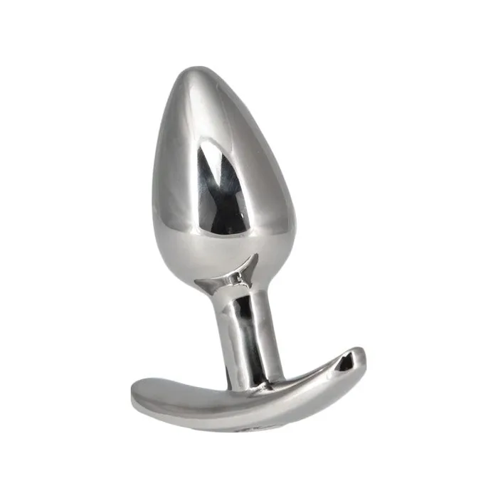 Anal | Pillow Talk Sneaky Luxurious Stainless Steel Anal Plug w Swarovski Crystal - Pillow Talk