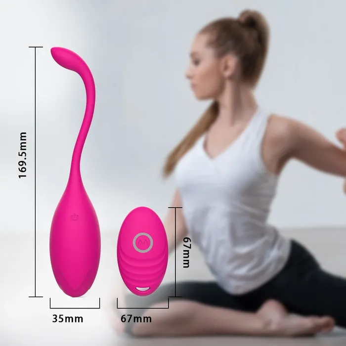 Kegel Exercise Vaginal Ball Remote Control Bullet Vibrator | Lusty Age Female Sex Toys