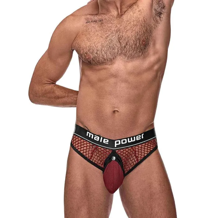 Male Power Male Sex Toys | Cock Pit Nte Cock Ring Thong - L/ XL - Burgundy Male Power Male Sex Toys | Cock Pit Nte Cock Ring Thong - L/ XL - Burgundy
