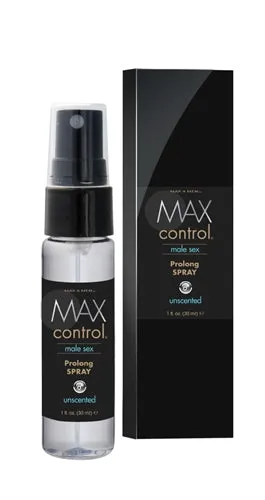 Max 4 Men Max Control Prolong Spray 1 Oz Classic Brands Female Sex Toys