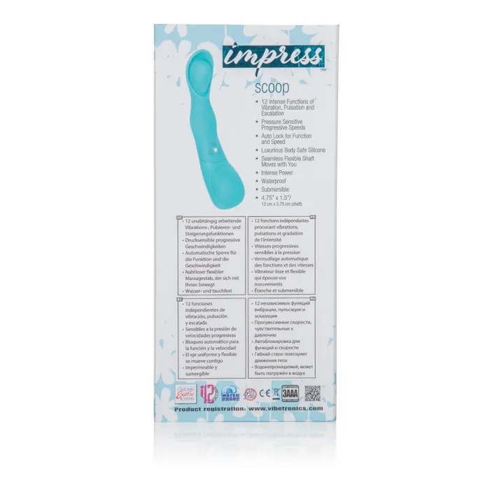Sale Vibrators | Impress Scoop - Blue Sale Vibrators | Impress Scoop - Blue