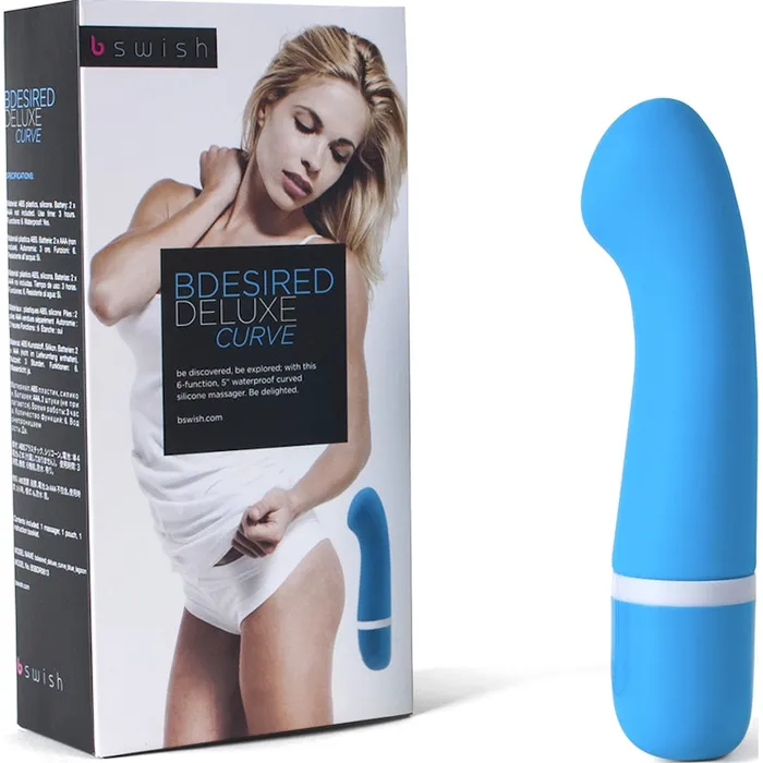 Vibrators | Bswish Bdesired Deluxe Curve Blue Lagoon Vibrators | Bswish Bdesired Deluxe Curve Blue Lagoon