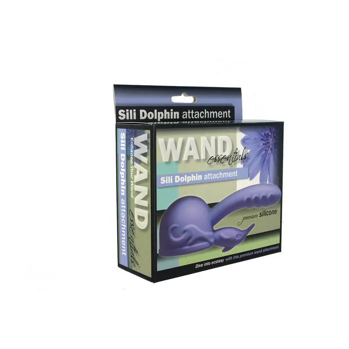 Wand Essentials Silicone Dolphin Wand Attachment | XR Brand Female Sex Toys