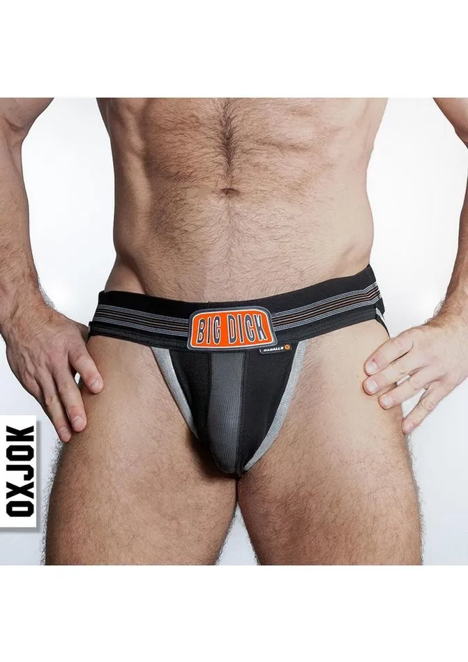 Oxballs Anal Bulgar Pumper Sack Slider Jock Black Iron