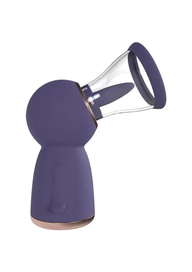 Pumped Exquisite Automatic 13 Speed Silicone Rechargeable Vulva and Breast Pump Pumped Female Sex Toys