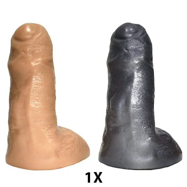 SquarePegToys Dirk Uncut SuperSoft Silicone Dildo 2 Styles SquarePegToys Dildos