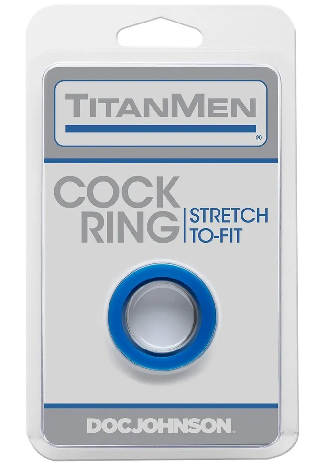 TitanMen Titanmen StretchToFit Cock Ring Male Sex Toys