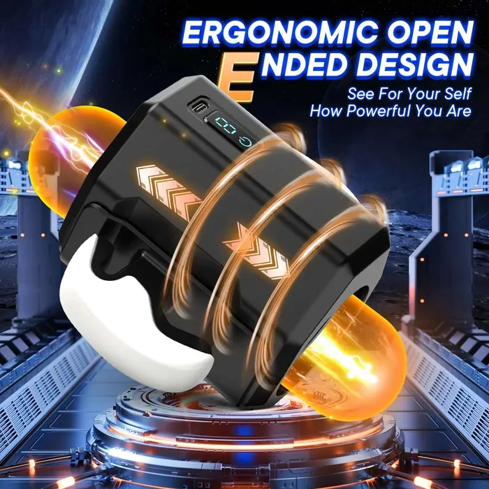 NyoKii Pre Order Female Sex Toys Handle Blowjob Machine 7 Thrusting Rotating Dual Opening