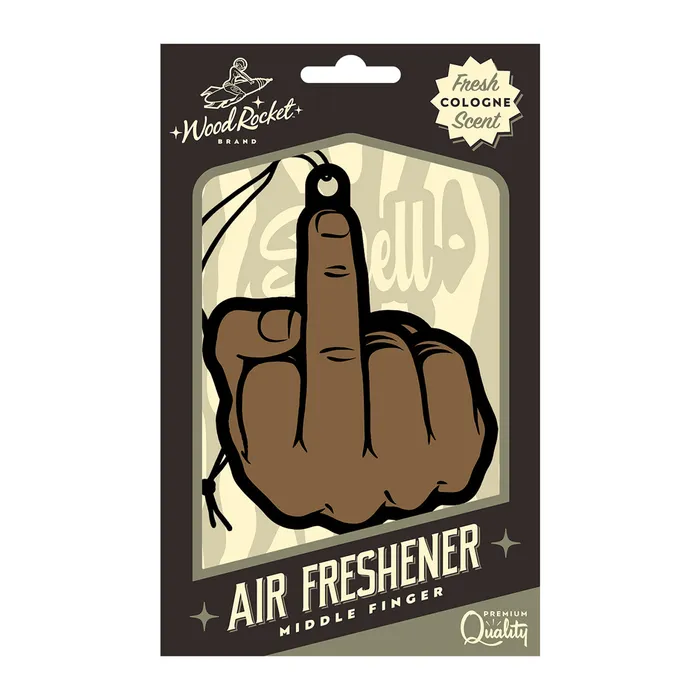 Vibrators Wood Rocket Wood Rocket Air Freshener Middle Finger Br Vibrators Wood Rocket Wood Rocket Air Freshener Middle Finger Br