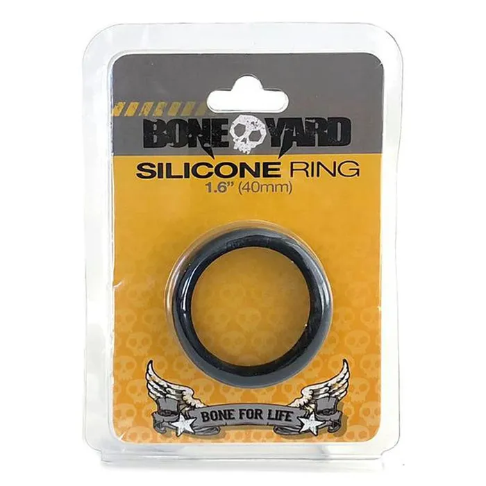 Male Sex Toys C1 Releasing Boneyard Silicone Ring 40mm 40 mm Cock Ring