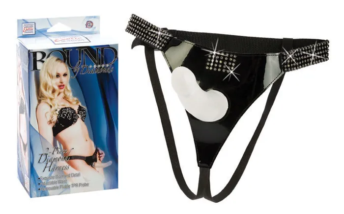 California Exotic Novelties Female Sex Toys Bound By Diamonds Waist Harness