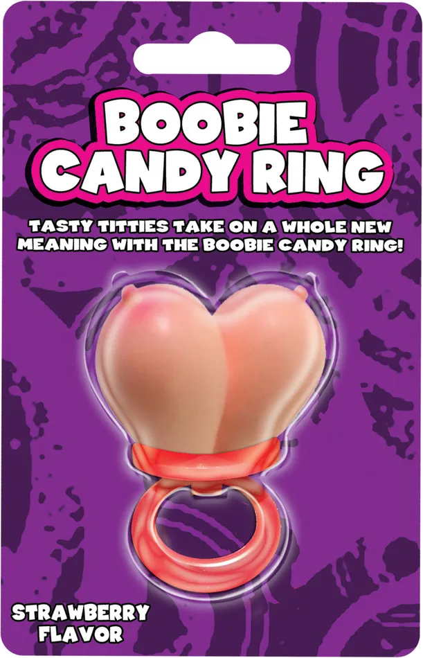 HOTT Products Male Sex Toys Boobie Candy Ring Carded