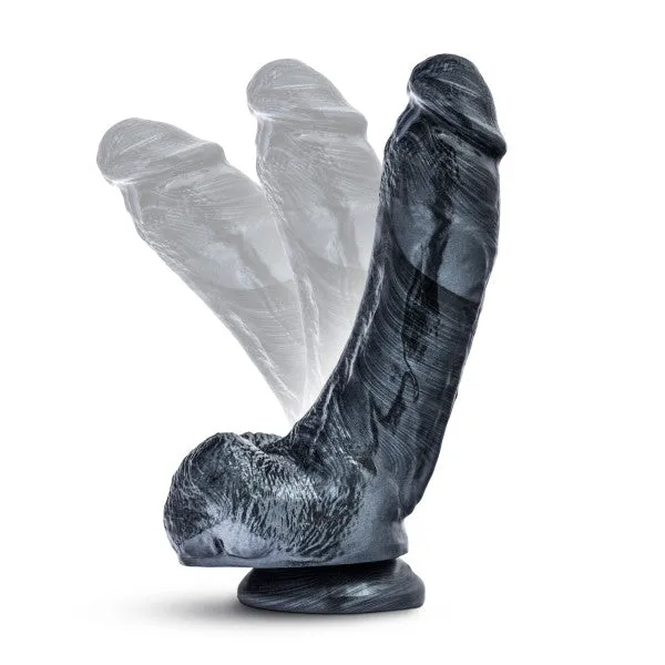 Jet Nero Carbon Metallic Black Dildo Blush Novelties Dildos