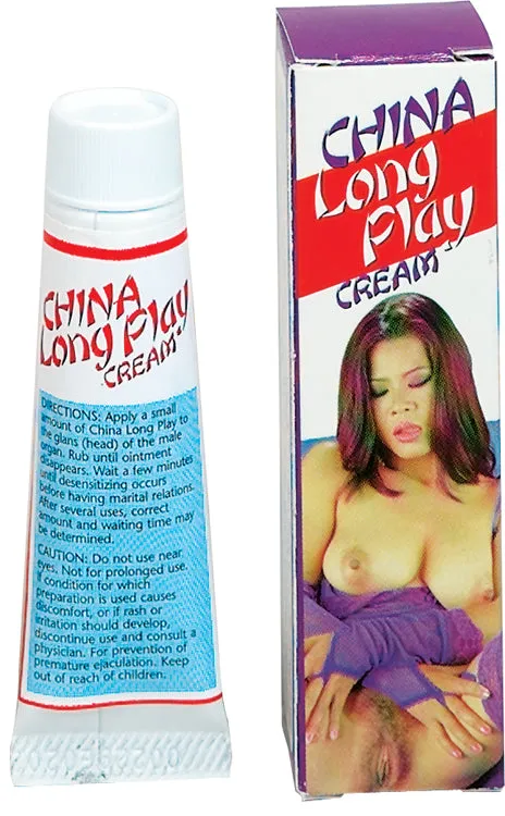 Nasstoys Couples China Long Play Cream 5 Oz