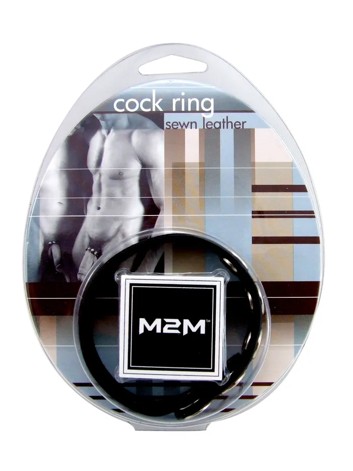 Restraints Ring Leather 5 Snaps Black Fresh Play