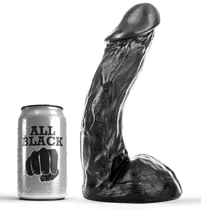 ALL BLACK Dildos TUTTO NERO DONG 23CM