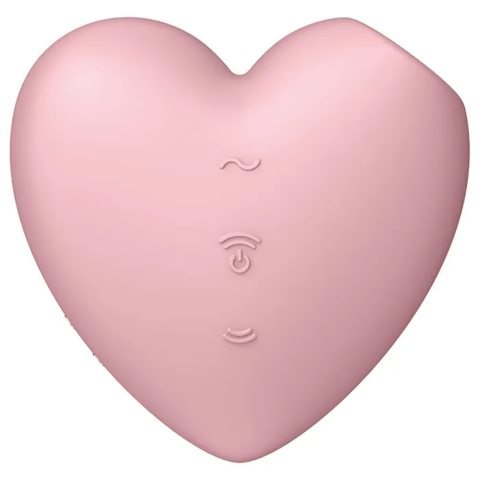 Vibrators SATISFYER AIR PULSE SATISFYER CUTIE CUORE STIMOLATORE E VIBRATORE ROSA