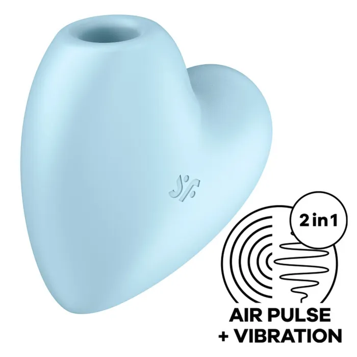 Vibrators SATISFYER AIR PULSE SATISFYER CUTIE CUORE STIMOLATORE E VIBRATORE ROSA