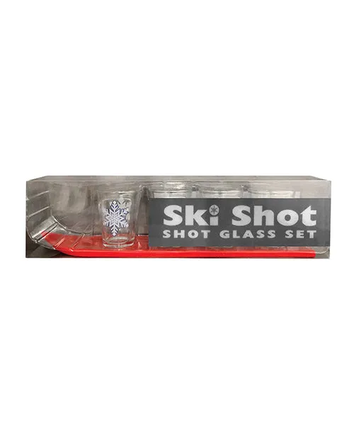 Kheper Games Ski Shot Glass Set Set Of 4 Anal