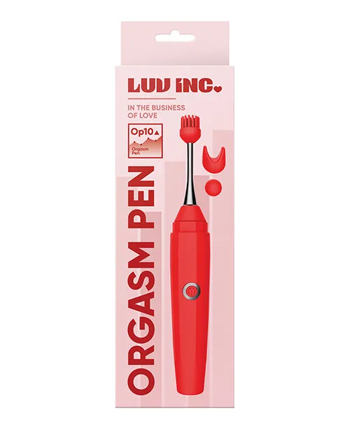 Luv Inc Vibrators Luv Inc Orgasm Pen Wthree Attachments