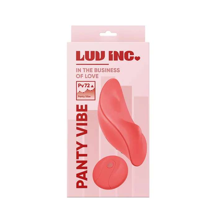 Luv Inc Vibrators Luv Inc Panty Vibe Red Luv Inc Vibrators Luv Inc Panty Vibe Red