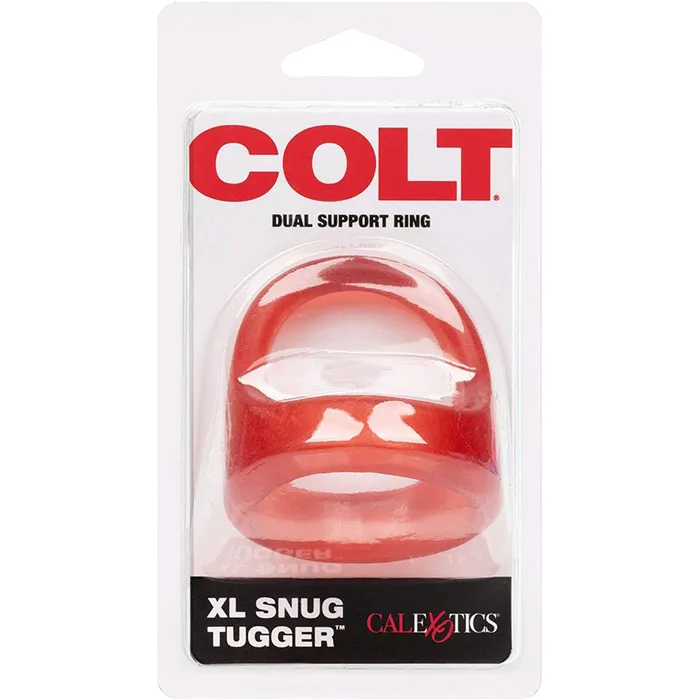 Male Sex Toys California Exotics Colt XL Snug Tugger Dual Support Ring for Stronger Erections
