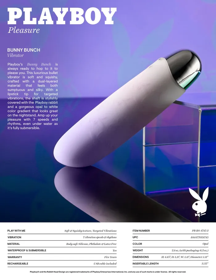 Playboy Bunny Bunch Playboy Vibrators