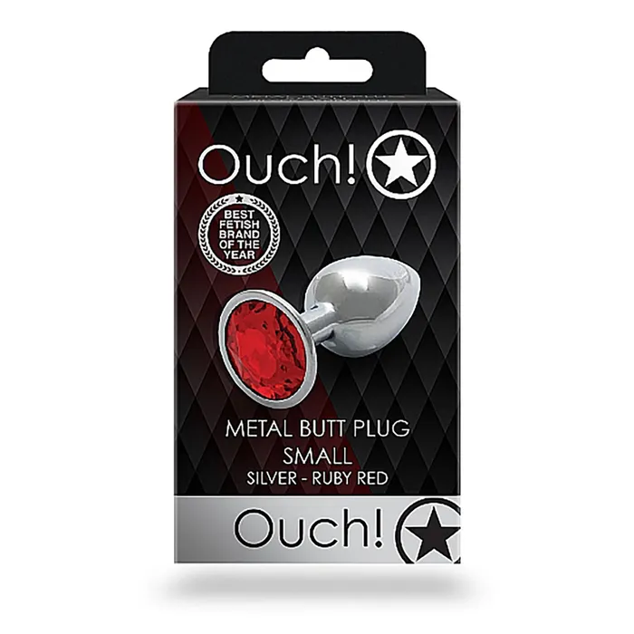 Shots Anal Shots Ouch Round Gem Butt Plug