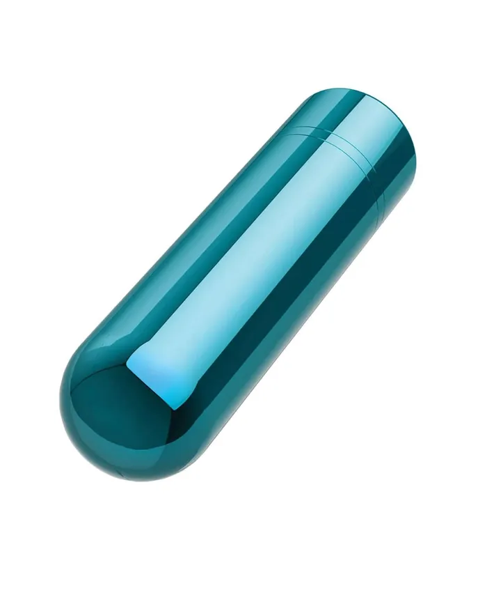 Blush Novelties Kool Vibes Rechargeable Mini Bullet Vibrator Blueberry 10 Vibration Modes Female Sex Toys