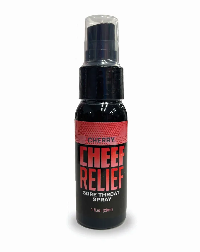 Cheef Relief Cherry Sore Throat Spray 1 Oz Find Relief for Smokers Little Genie Anal Cheef Relief Cherry Sore Throat Spray 1 Oz Find Relief for Smokers Little Genie Anal