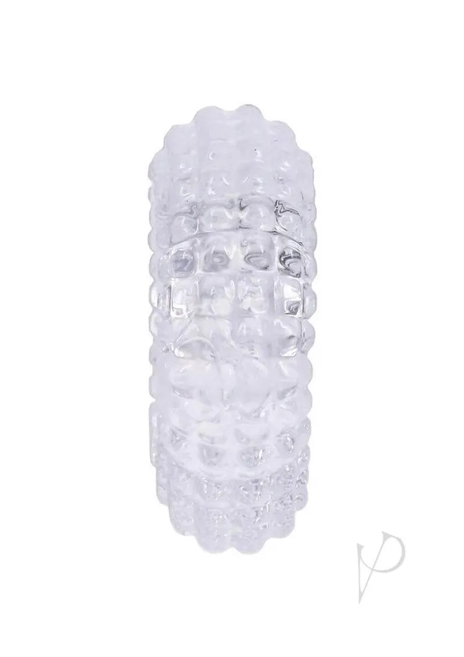 Doc Johnson Enterprises Female Sex Toys Rock Solid The Radial Clear Elevate Your Pleasure with Intricate Textures