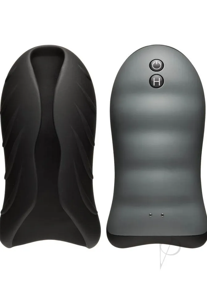 Doc Johnson Enterprises Male Sex Toys OptiMALE Silicone Warming Stroker Elevate Your Solo Pleasure