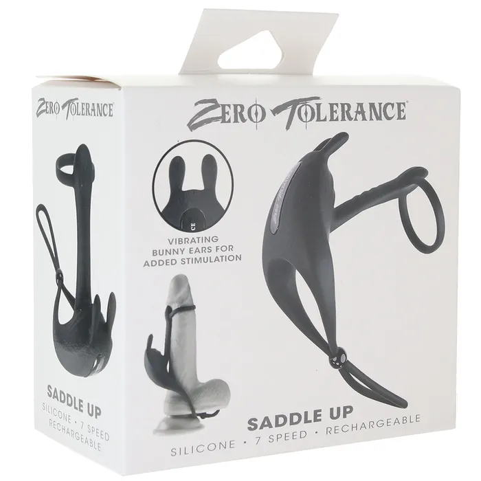 Evolved Novelties Male Sex Toys Zero Tolerance Saddle Up Vibrating Ring