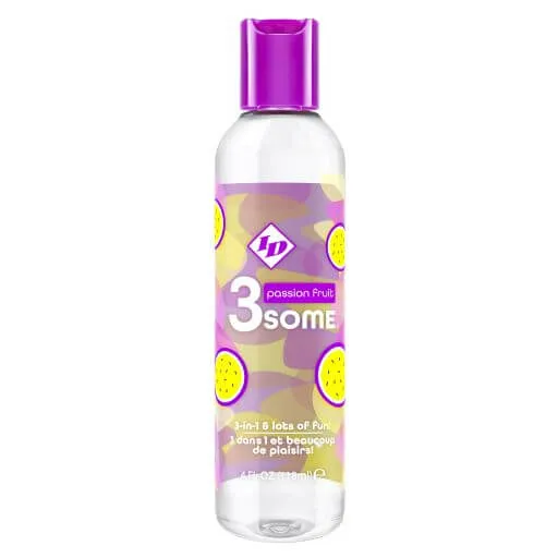 ID Lube Vibrators ID 3Some Passion Fruit 4 Oz