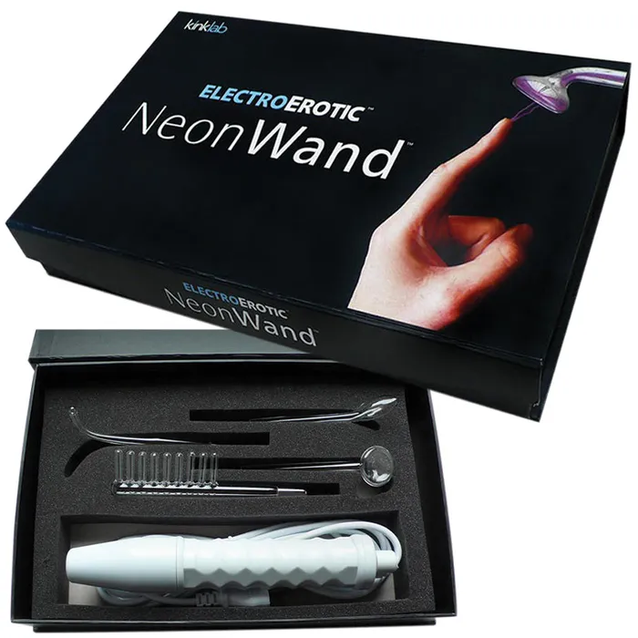 Kinklab Neon Wand Electrosex KitPurple110V KINKLAB Vibrators