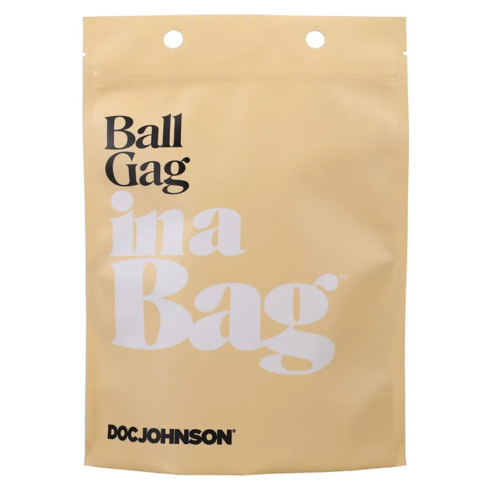 Male Sex Toys DOC JOHNSON Ball Gag In A Bag