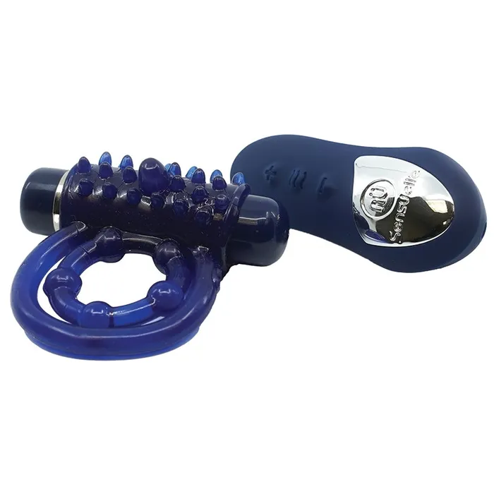 Novel Creations Sensuelle Bullet RingBlue Vibrators Novel Creations Sensuelle Bullet RingBlue Vibrators