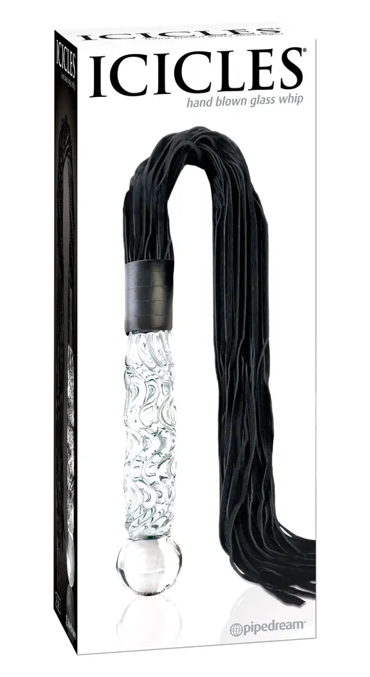Pipedream Products Dildos Indulge in Exquisite Sensations with Icicles Number 38 Hand Blown Glass Whip Pipedream Products Dildos Indulge in Exquisite Sensations with Icicles Number 38 Hand Blown Glass Whip