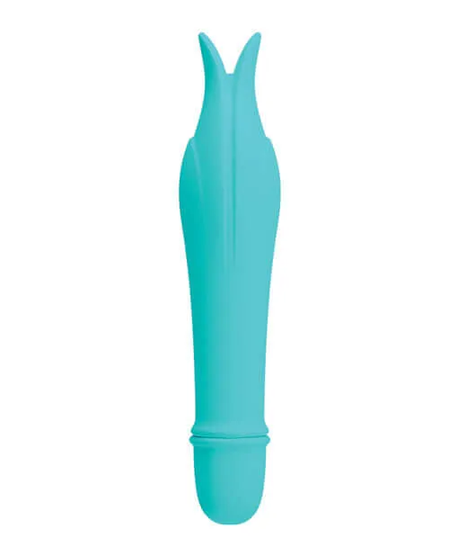 Pretty Love Edward 10 Function Silicone GSpot Dolphin Vibrator Teal Green Pretty Love Vibrators