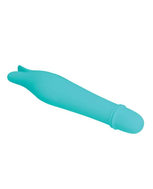 Pretty Love Edward 10 Function Silicone GSpot Dolphin Vibrator Teal Green Pretty Love Vibrators