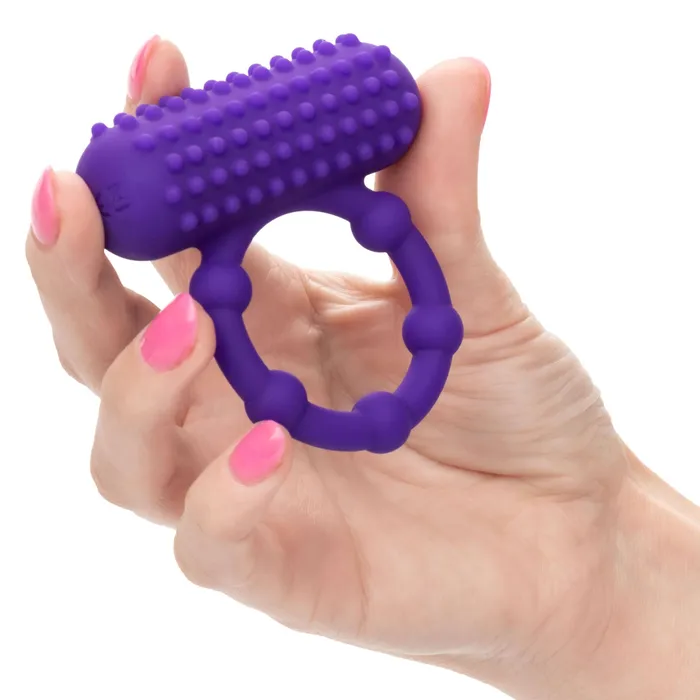 Silicone Rechargeable 5 Beads Maximus Ring California Exotic Novelties Male Sex Toys