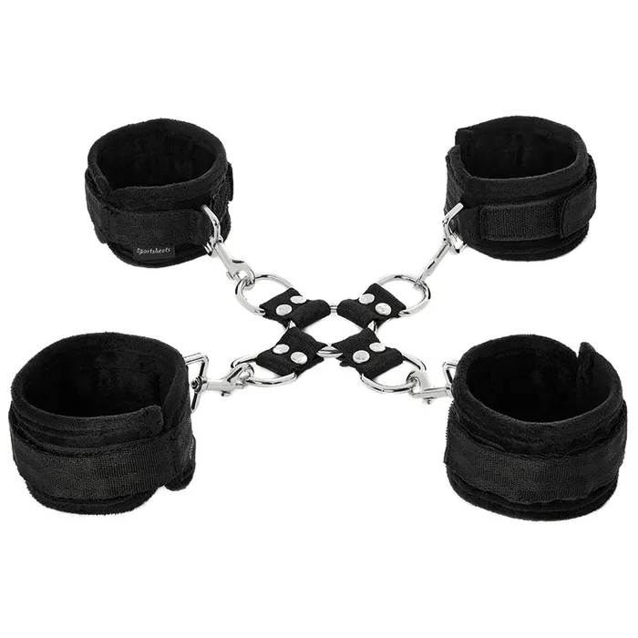 SPORTSHEETS Couples Sportsheets Hog Tie Cuff 5 Piece Set