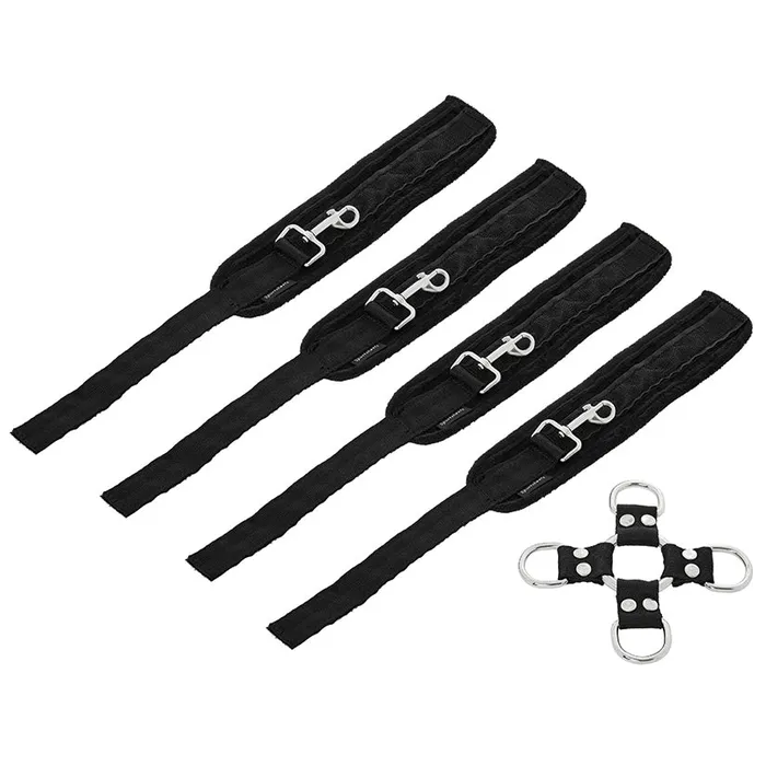 SPORTSHEETS Couples Sportsheets Hog Tie Cuff 5 Piece Set