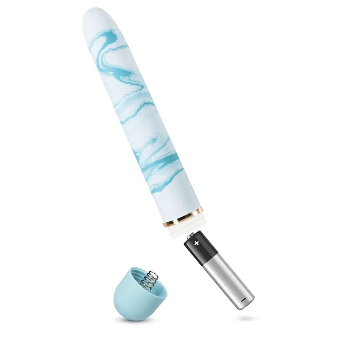 The Collection By Blush Blueberry Haze Blue 7Inch Vibrator Blush Vibrators