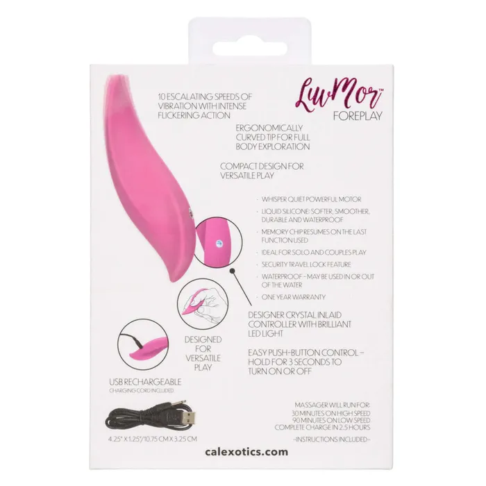 Vibrators California Exotic Novelties Luvmor Foreplay Pleasure Toys Pink Vibrator