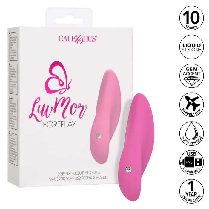 Vibrators California Exotic Novelties Luvmor Foreplay Pleasure Toys Pink Vibrator