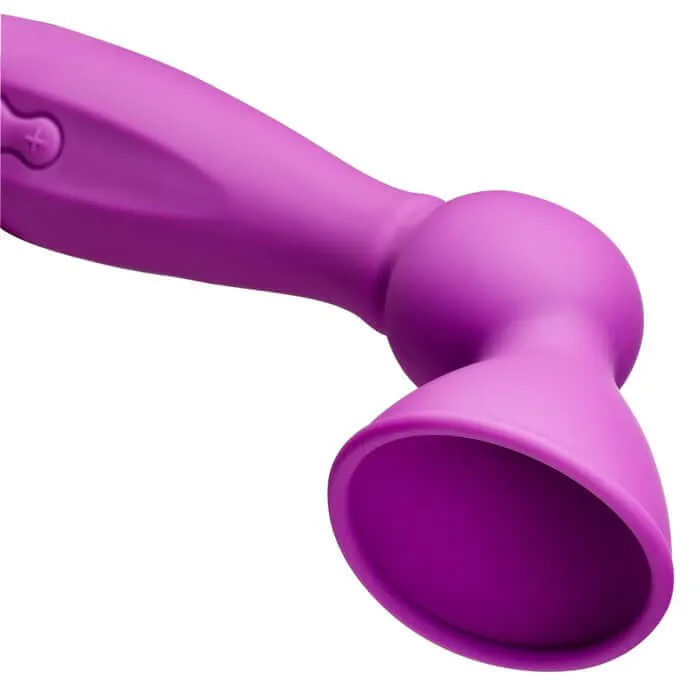 Vibrators Cloud 9 Novelties CLOUD 9 HEALTH WELLNESS WAND KIT 9 FUNCTION FLEXIBLE HEAD PURPLE