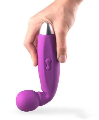 Vibrators Cloud 9 Novelties CLOUD 9 HEALTH WELLNESS WAND KIT 9 FUNCTION FLEXIBLE HEAD PURPLE
