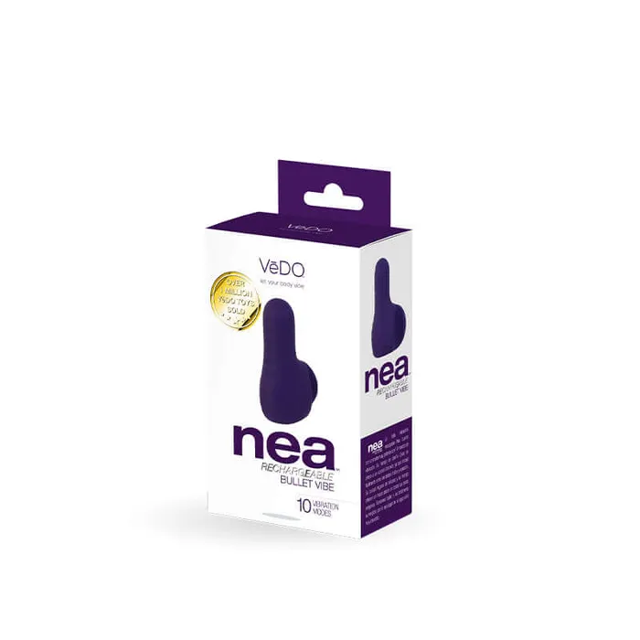 Vibrators Vedo Nea Rechargeable Finger Vibe Deep Purple Vedo